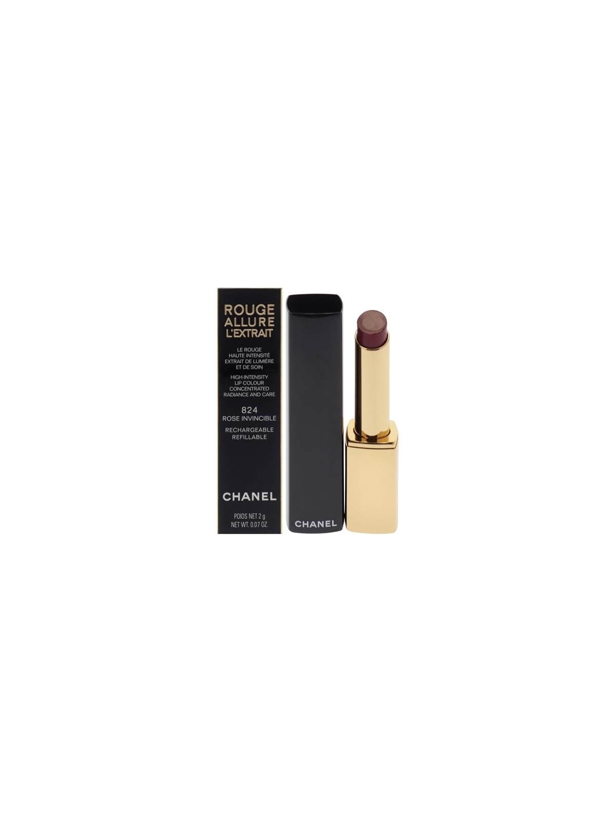 Chanel ROUGE ALLURE L'EXTRAIT rossetto rosa invincibile-824