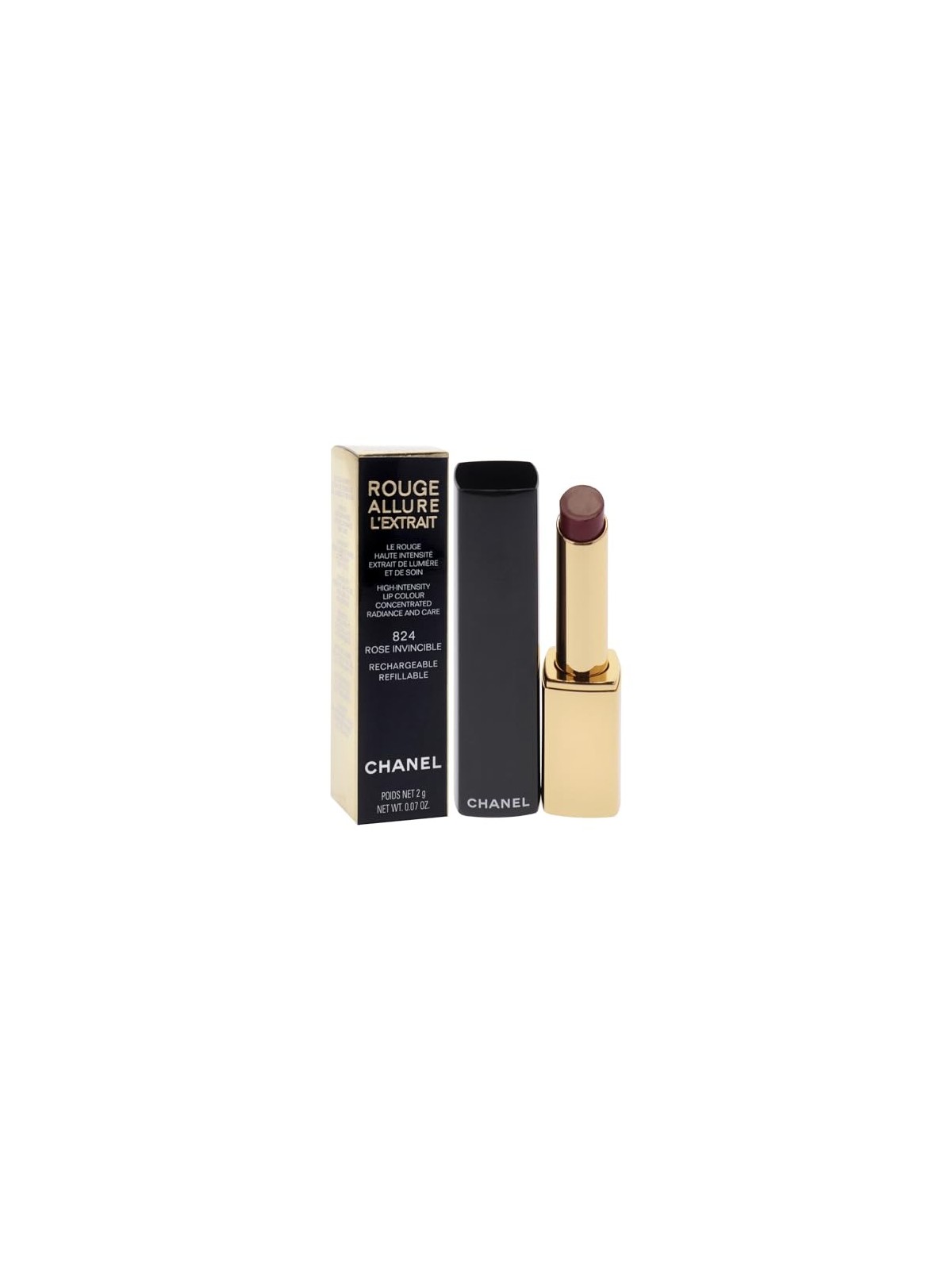 Chanel ROUGE ALLURE L'EXTRAIT rossetto rosa invincibile-824