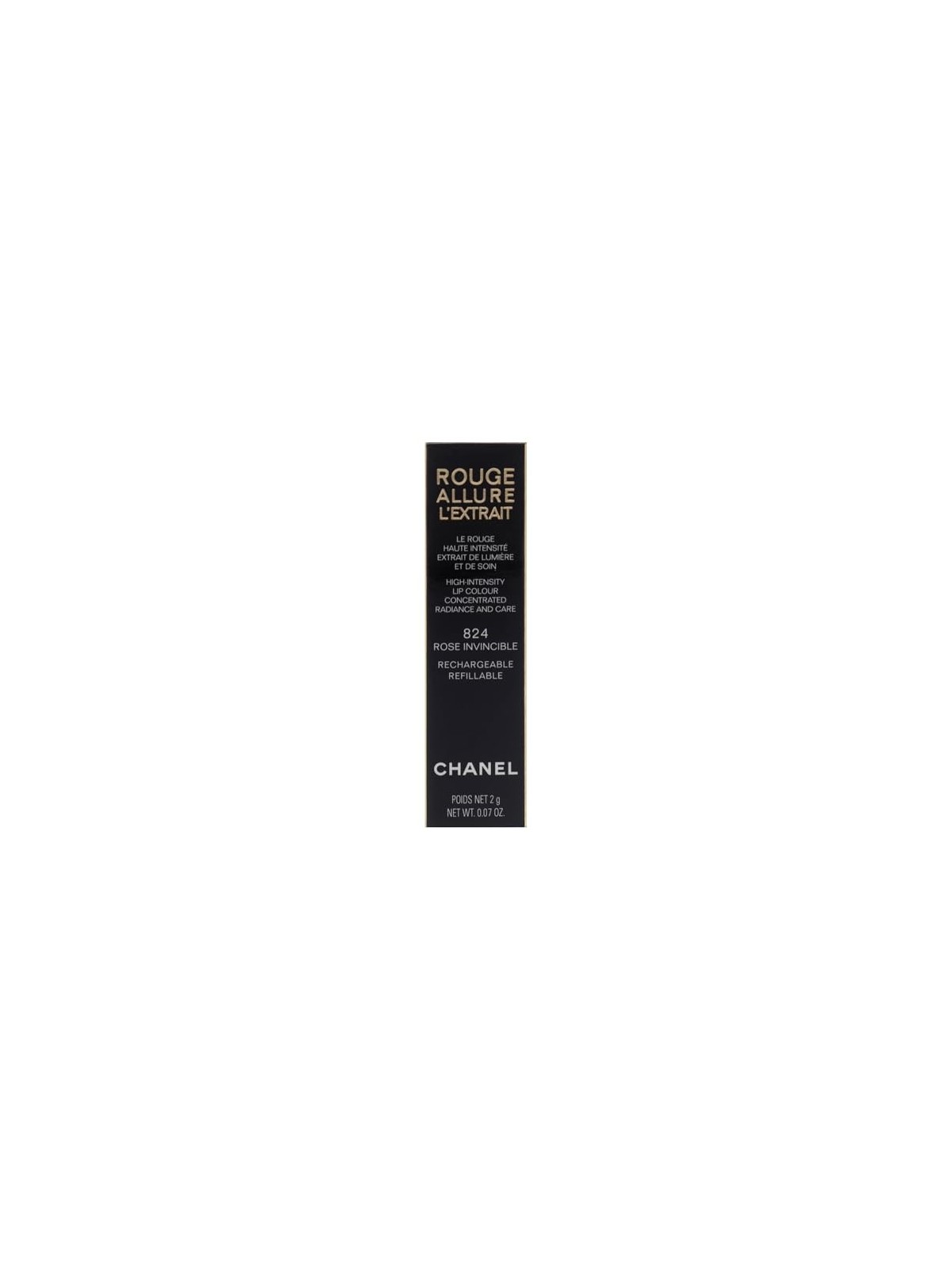 Chanel ROUGE ALLURE L'EXTRAIT rossetto rosa invincibile-824