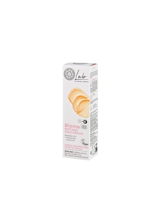 Natura Siberica Lab Biome Peptides Face Cream 50ml Peptide Syn-Coil 2,5% + Hyaluronic Acid 0,3% Natura Siberica www.essenzetotal