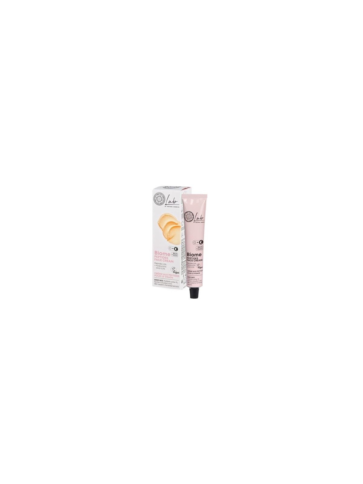 Natura Siberica Lab Biome Peptides Face Cream 50ml Peptide Syn-Coil 2,5% + Hyaluronic Acid 0,3% Natura Siberica www.essenzetotal