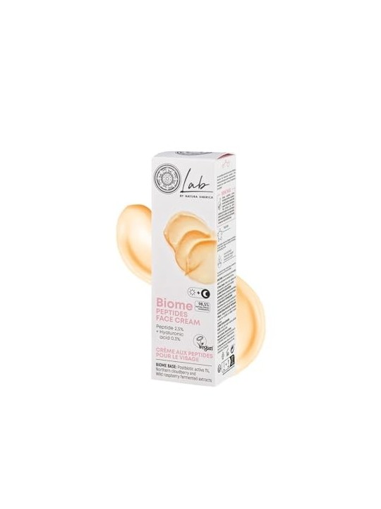 Natura Siberica Lab Biome Peptides Face Cream 50ml Peptide Syn-Coil 2,5% + Hyaluronic Acid 0,3% Natura Siberica www.essenzetotal
