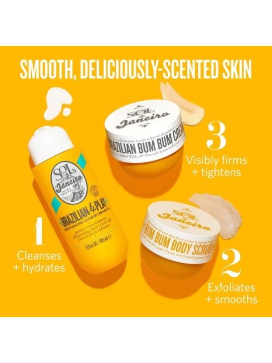 Sol De Janeiro Brazilian 4 Play Moisturizing Shower Cream