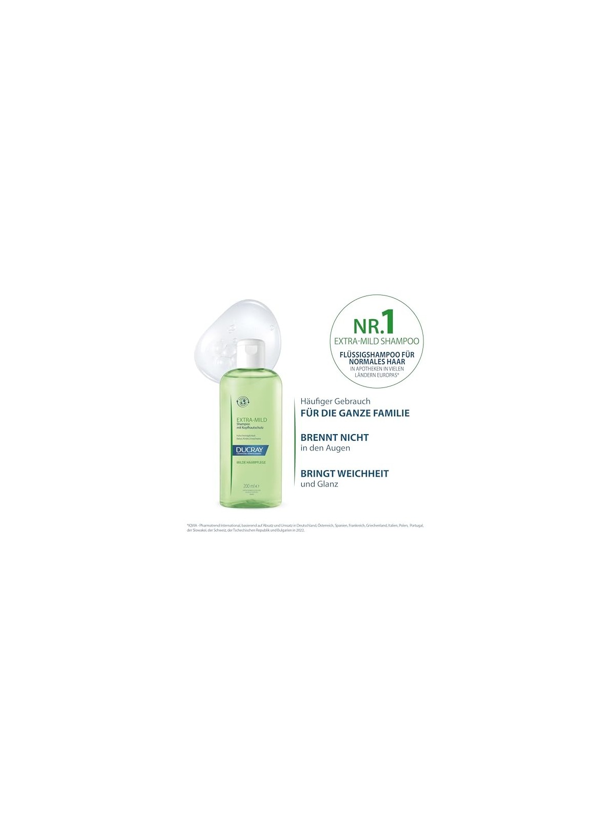 Ducray Extra-Gentle Dermo-Protective Shampoo 200ml