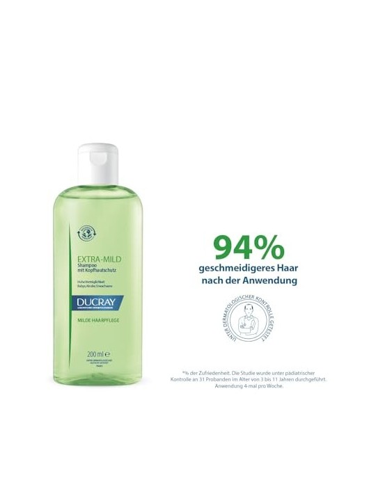 Ducray Extra-Gentle Dermo-Protective Shampoo 200ml