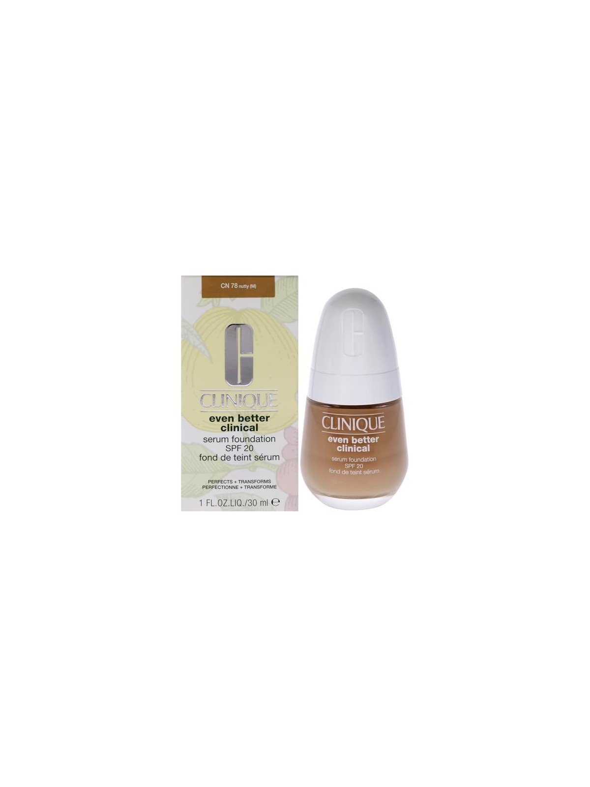 Fondotinta Clinique EVEN BETTER CLINICAL SPF20 78 Nutty 30ml