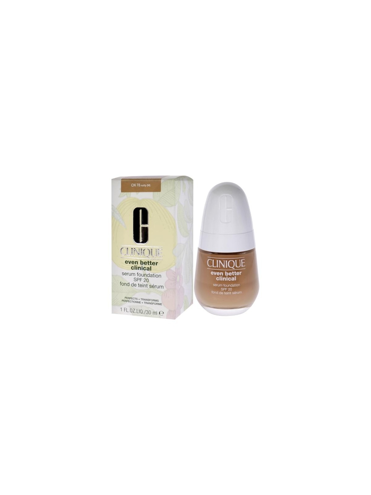 Fondotinta Clinique EVEN BETTER CLINICAL SPF20 78 Nutty 30ml