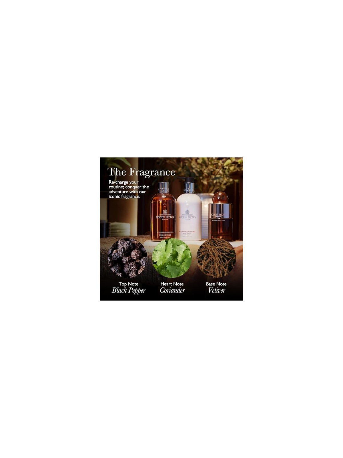 Molten Brown Re-Charge Black Pepper Candle 600g