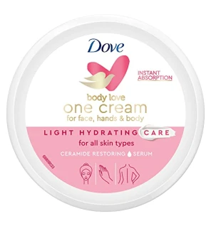Dove Body Love Light Hydration Care Crema viso e corpo 250ml
