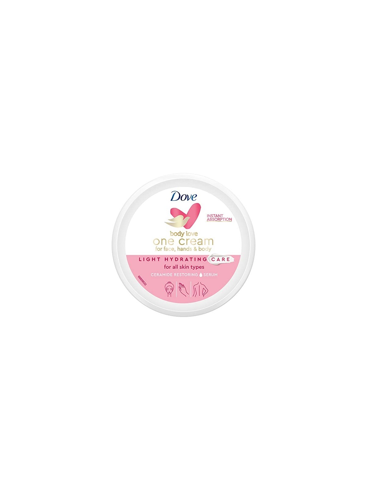 Dove Body Love Light Hydration Care Crema viso e corpo 250ml