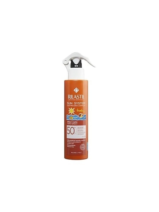Rilastil SUN SYSTEM SPF50 BABY Spray Trasparente 200ml unisex