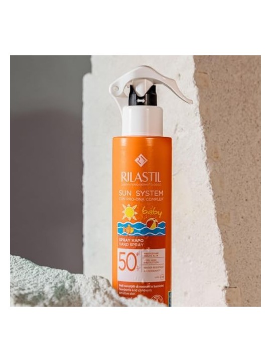 Rilastil SUN SYSTEM SPF50 BABY Spray Trasparente 200ml unisex