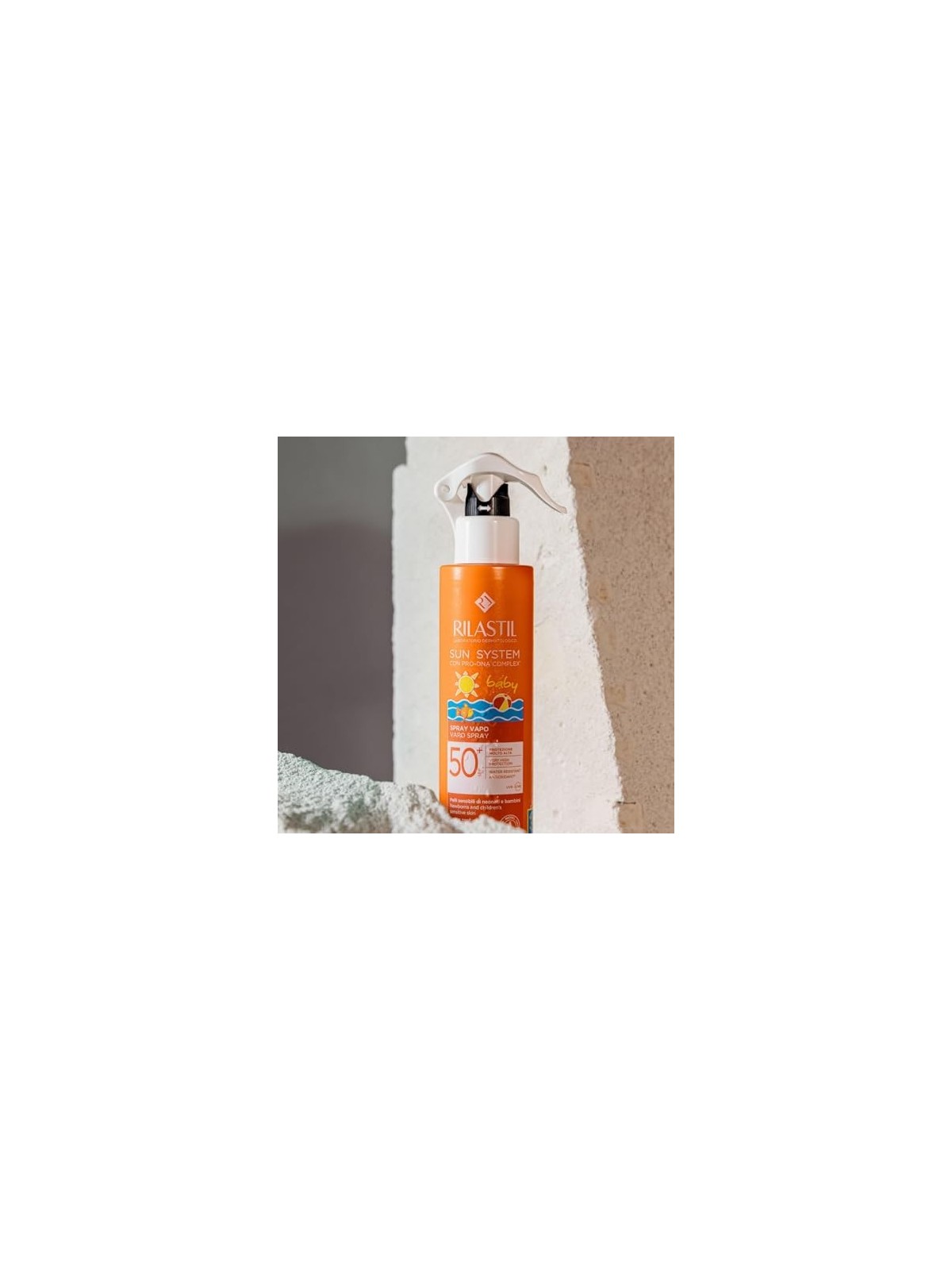 Rilastil SUN SYSTEM SPF50 BABY Spray Trasparente 200ml unisex