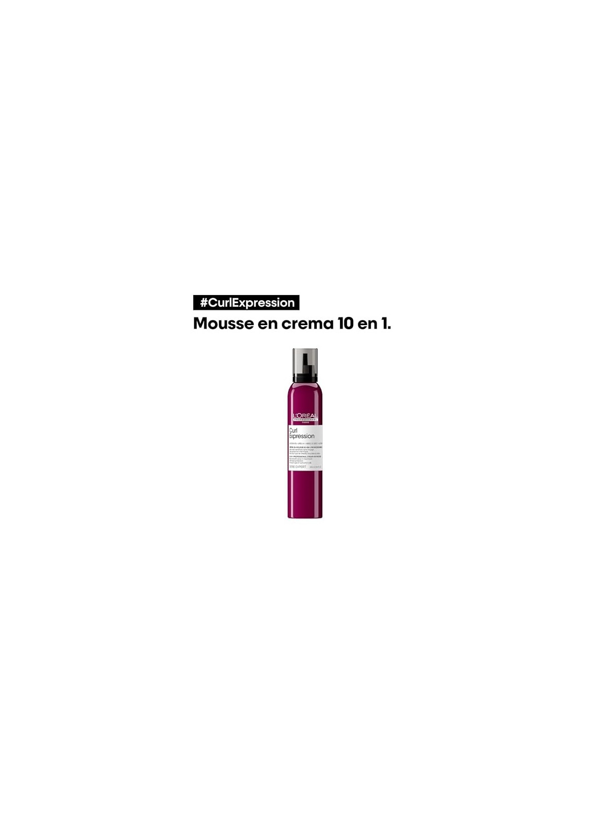 Mousse Crema Curl Expression L'Orï¿½ï¿½al Professionnel 250ml