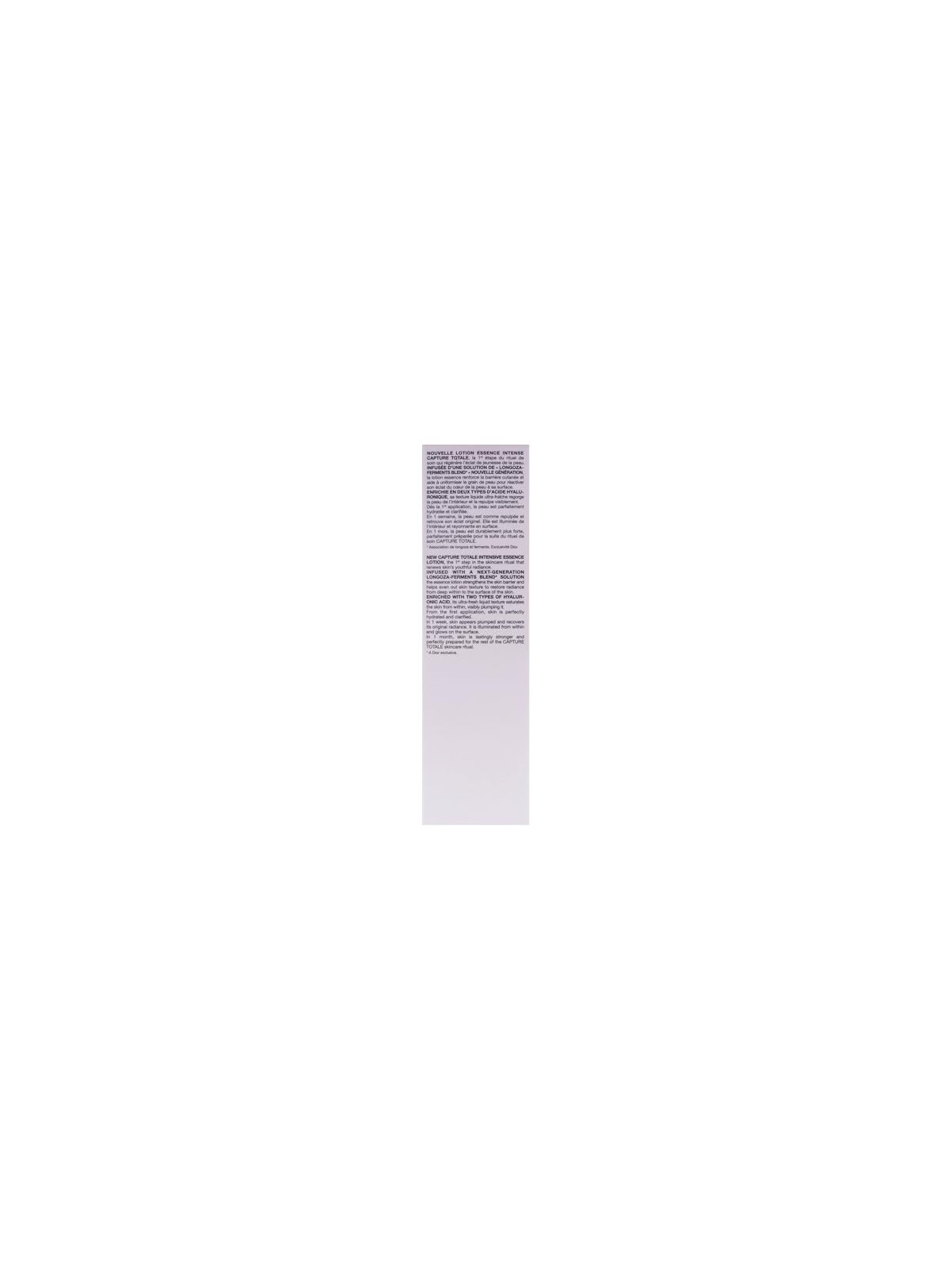 Dior Capture Totale Intensive Essence Lotion 150ml