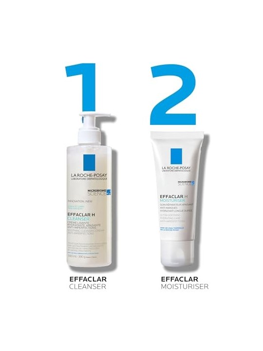 La RochePosay Effaclar H IsoBiome Soothing Cleansing Cream 390ml