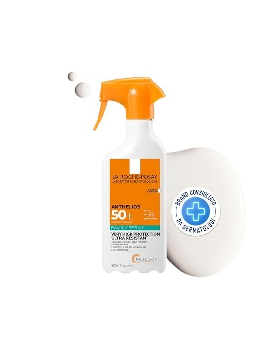 Spray solare famiglia La Roche Posay SPF50 300ml