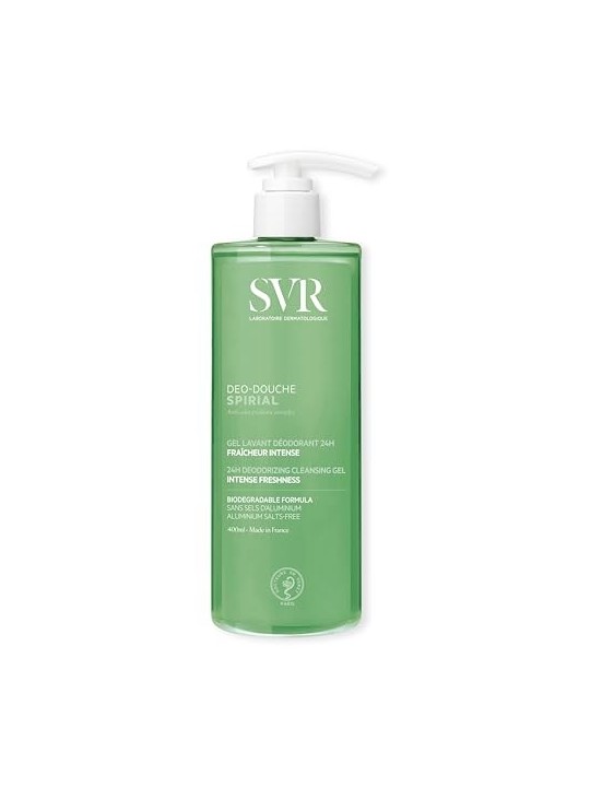 SVR Spirial Gel Detergente Deodorante 400ml Unisex