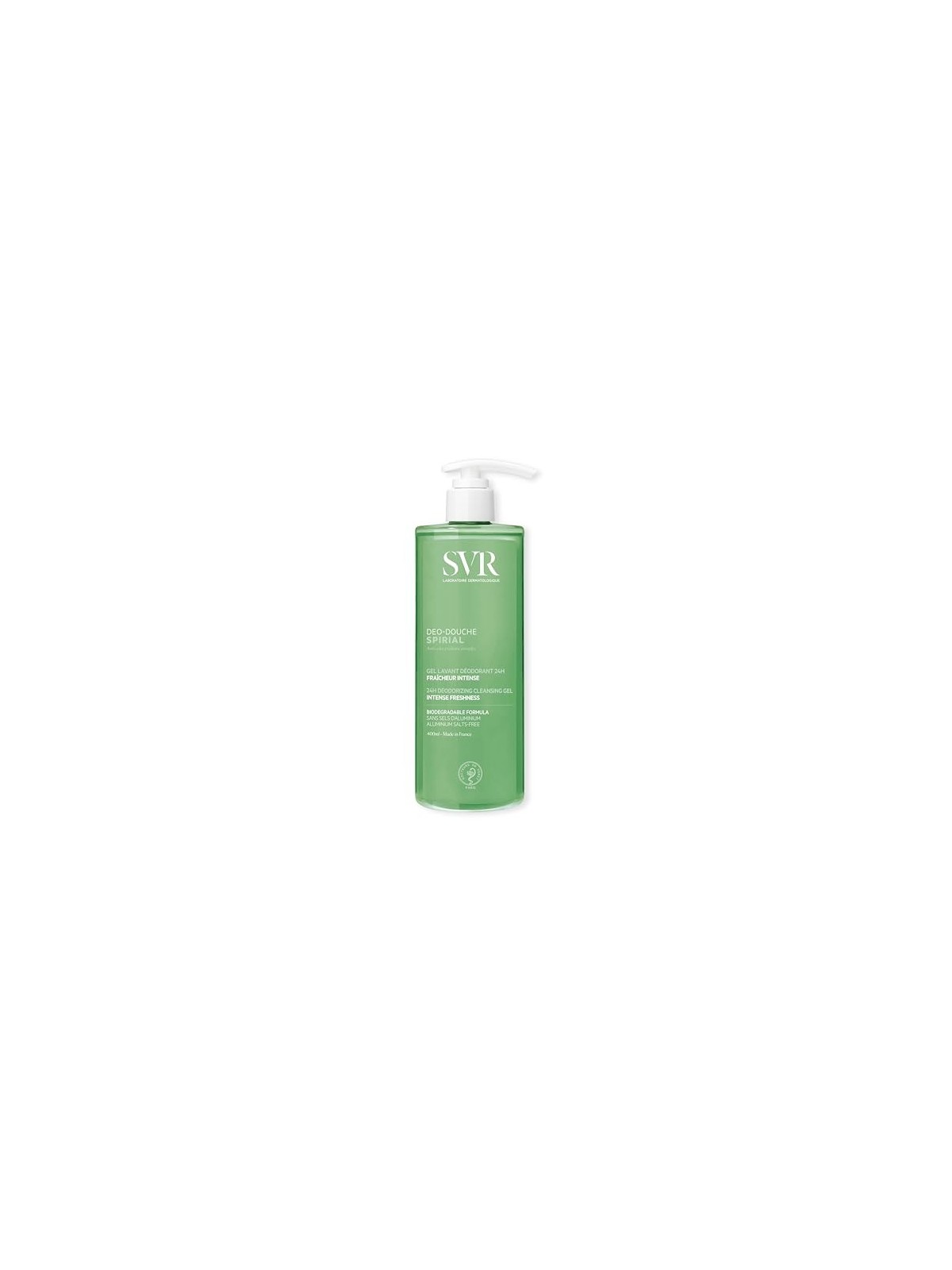 SVR Spirial Gel Detergente Deodorante 400ml Unisex