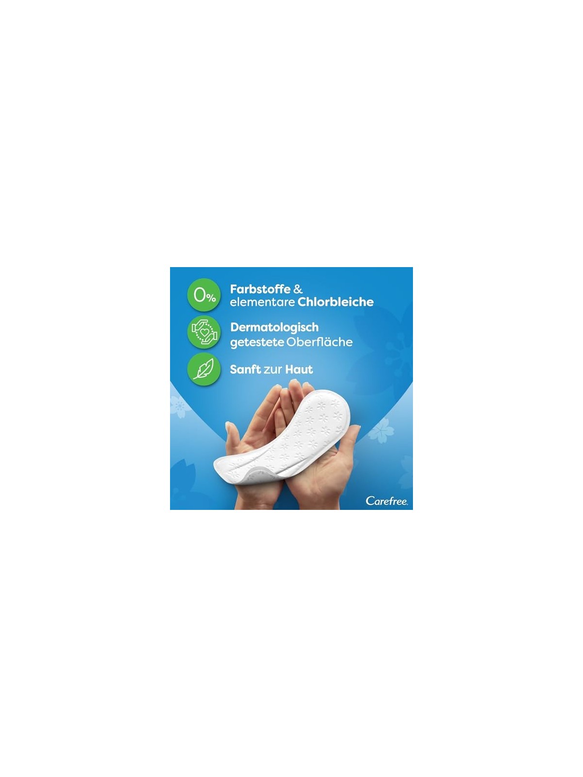 Carefree Cotton Feel Flexiform Fresh Scent Intimo dal profumo fresco adatto a biancheria intima e infradito normali donna 560ks