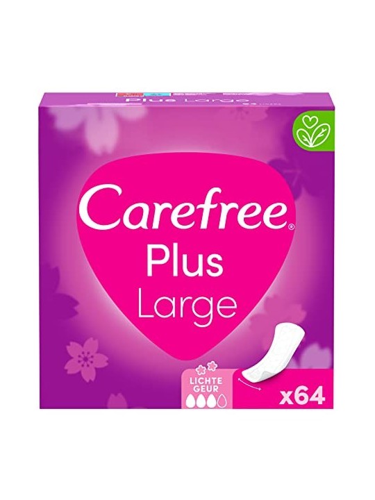 Carefree Salvaslip Plus Large profumo delicato donna 64 unit