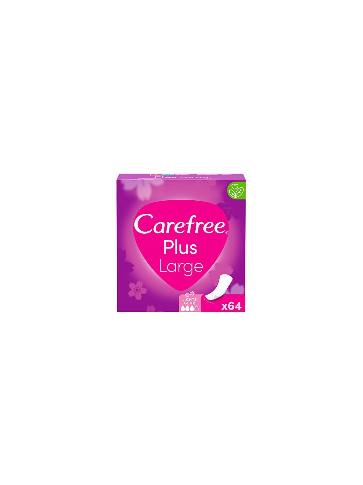 Carefree Salvaslip Plus Large profumo delicato donna 64 unit