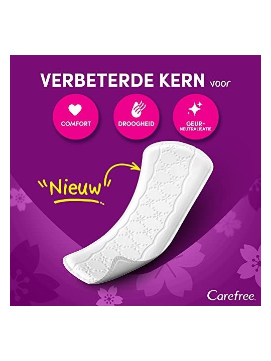 Carefree Salvaslip Plus Large profumo delicato donna 64 unit