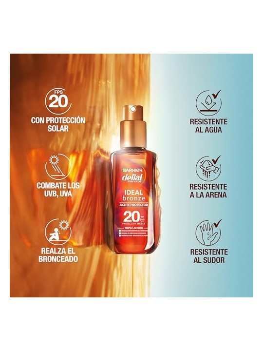GARNIER OLIO PROTETTORE dorato sublime SPF20 spray 150ml unisex