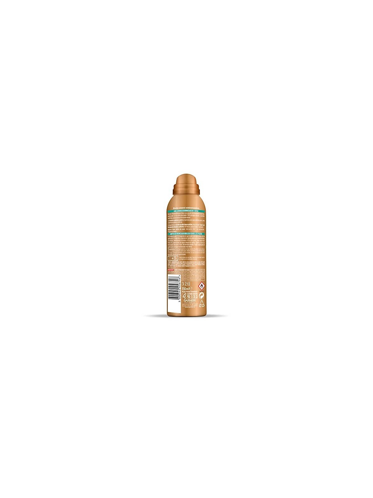 Garnier NATURAL BRONZER bruma autobronceadora media unisex