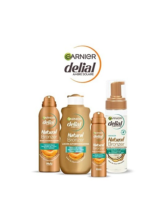 Garnier NATURAL BRONZER bruma autobronceadora media unisex