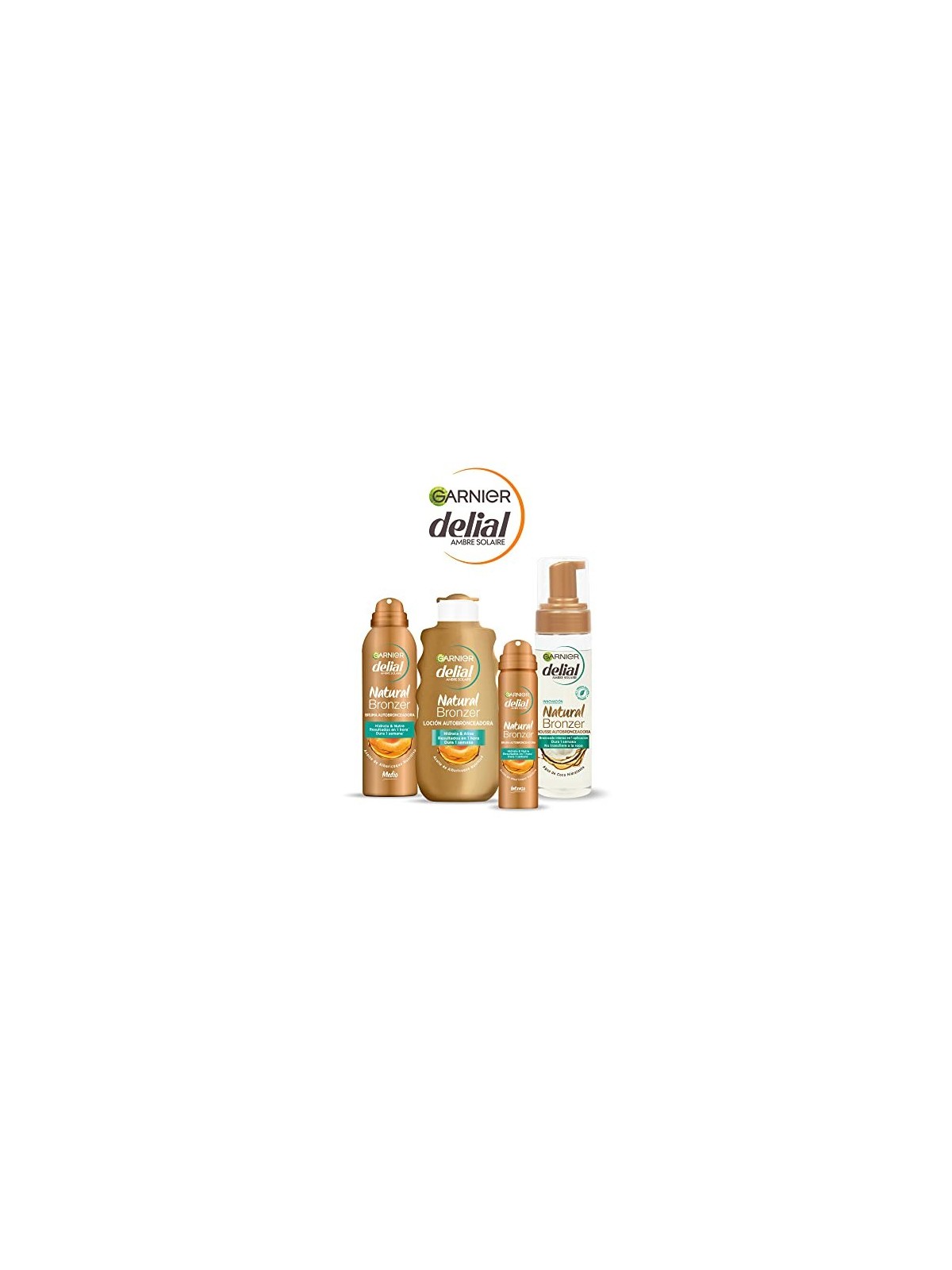 Garnier NATURAL BRONZER bruma autobronceadora media unisex
