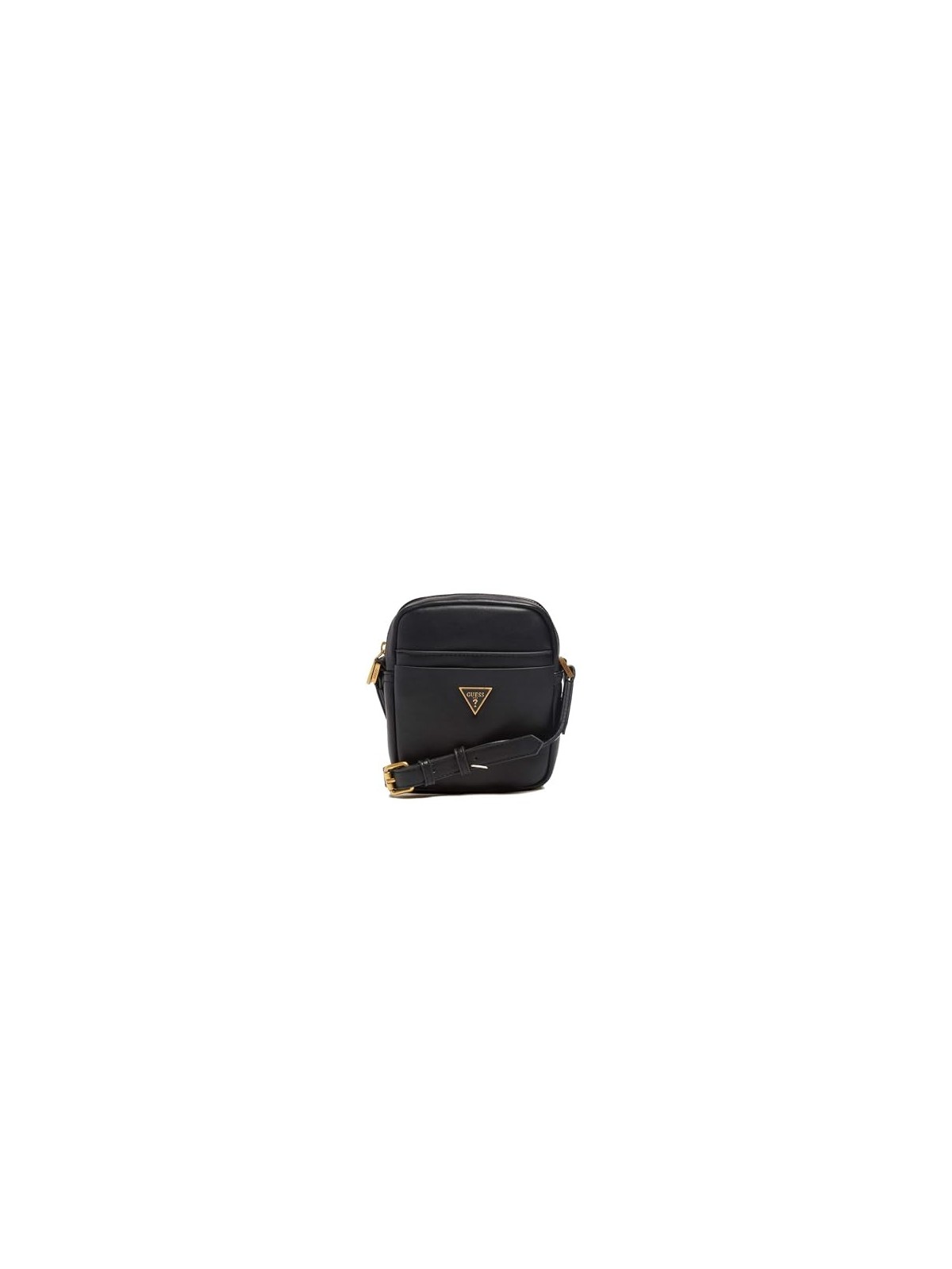 Borsa a Tracolla Nera Guess HMESCAP2215BLA 18 x 14 x 5 cm