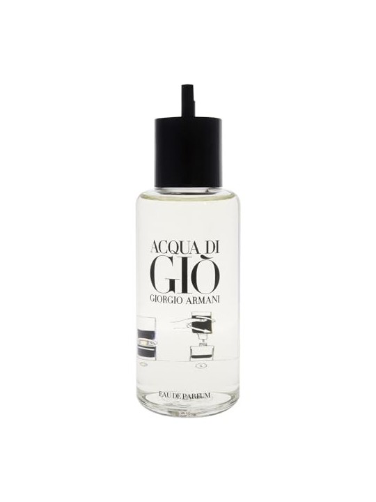 Armani Giorgio Acqua di Gio Pour Homme Eau De Parfum Refill 150ml uomo Armani Beauty www.essenzetotalstyle.com 