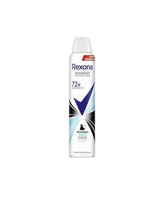 Deodorante Rexona INVISIBLE AQUA 200ml unisex