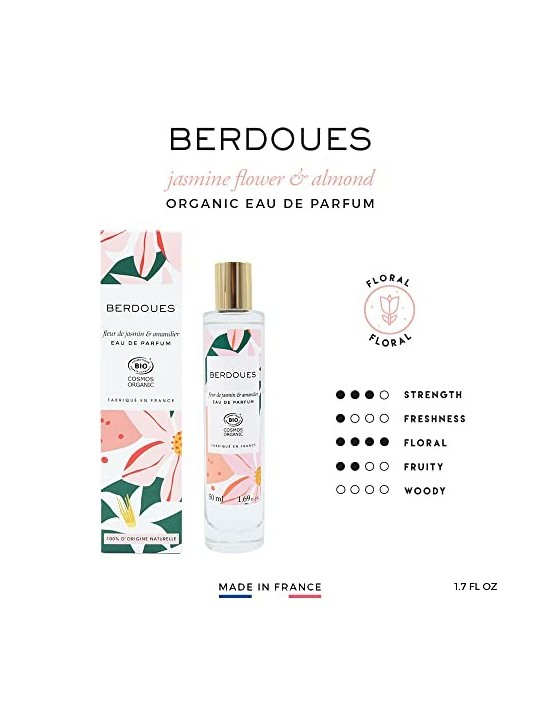 Berdoues Jasmine Flower & Almond Eau De Parfum 50 ml unisex