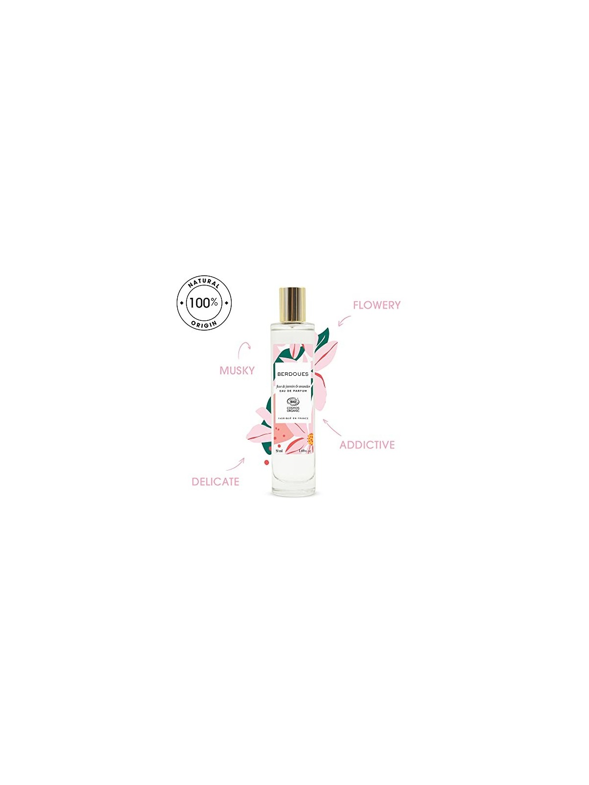 Berdoues Jasmine Flower & Almond Eau De Parfum 50 ml unisex