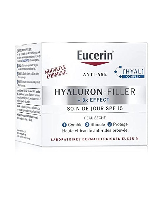 Crema giorno Eucerin Hyaluron-Filler  3x Effect SPF15 50ml