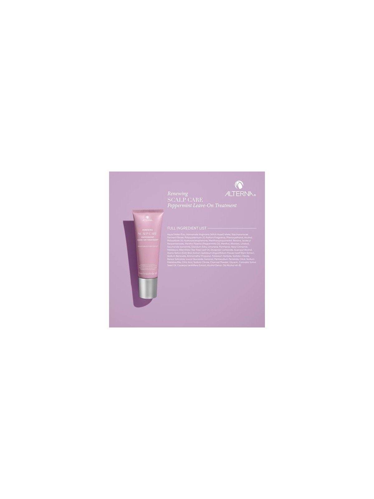 Alterna Scalp Renewal with Peppermint Serum Moisture Balancing 74ml