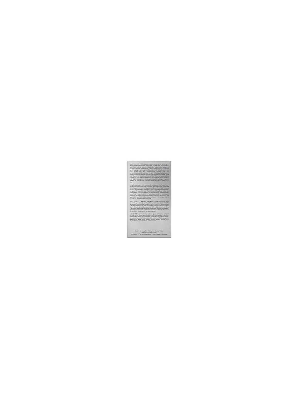 Night Serum Dr. Barbara Sturm Regenerating Skin Serum 30ml