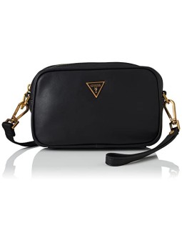 Borsa Guess Vezzola in Eco Pelle Nera HMESCA 20 x 5x 13 cm donna