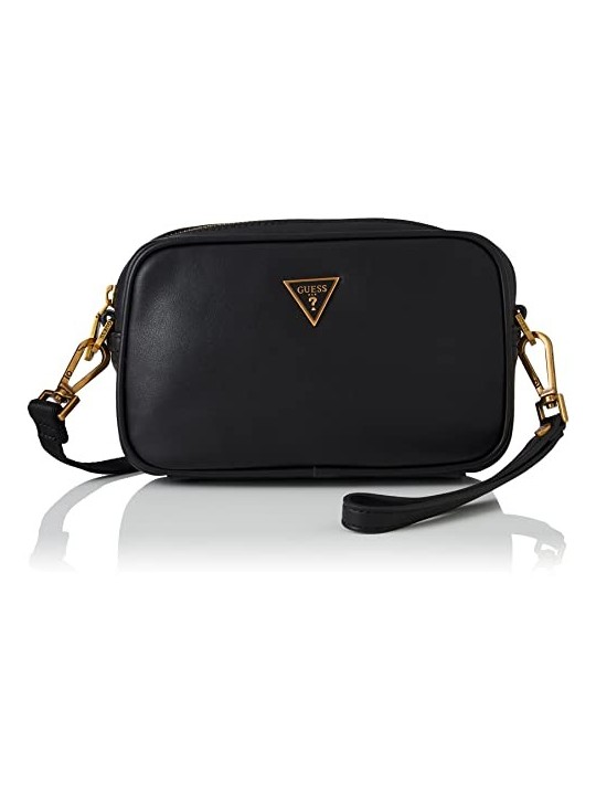 Borsa Guess Vezzola in Eco Pelle Nera HMESCA 20 x 5x 13 cm donna