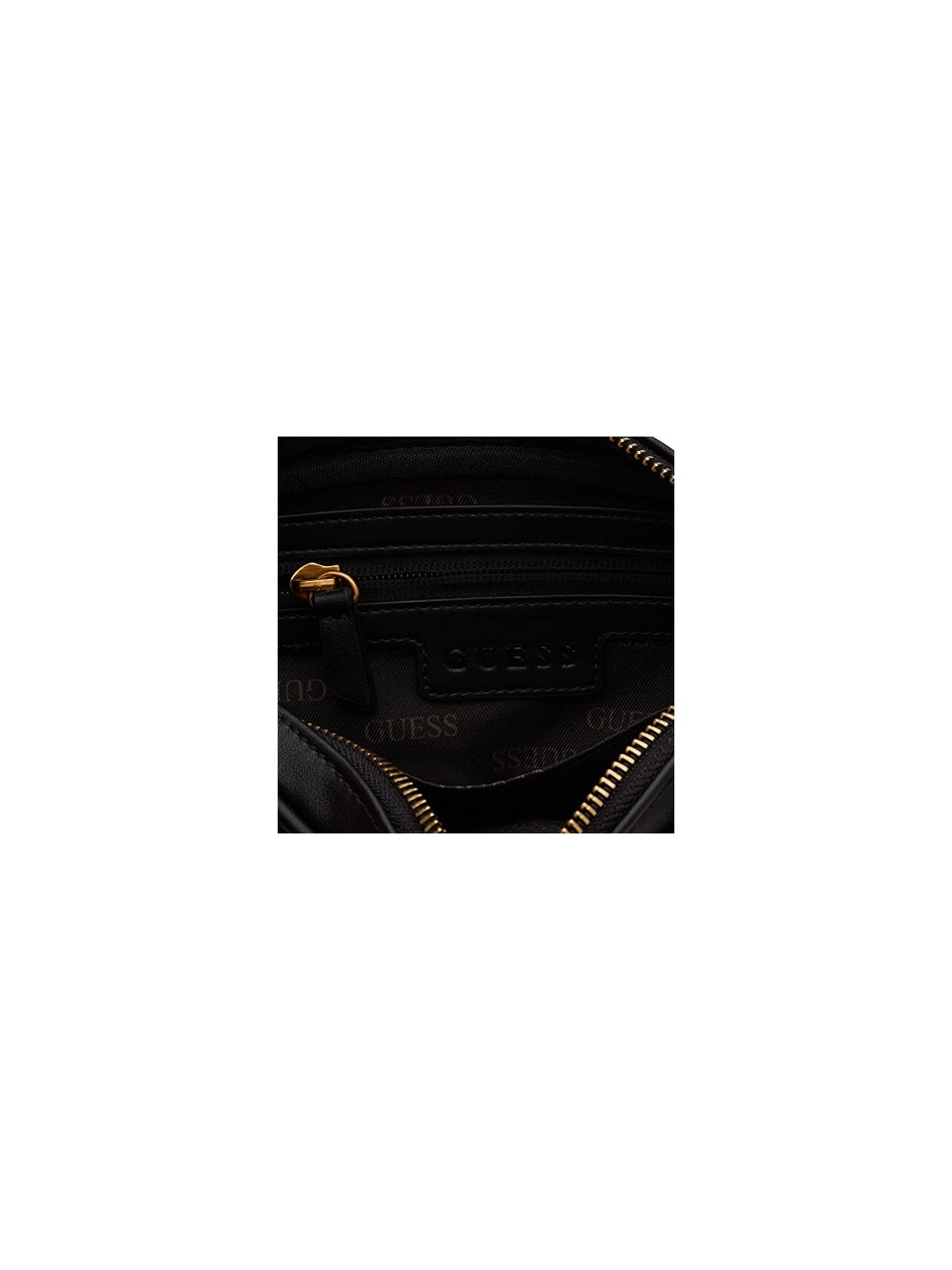 Borsa Guess Vezzola in Eco Pelle Nera HMESCA 20 x 5x 13 cm donna