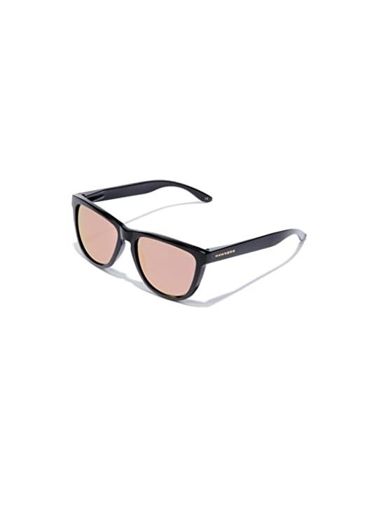 Hawkers ONE RAW polarized black rose gold sunglasses