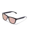 Hawkers ONE RAW polarized black rose gold sunglasses