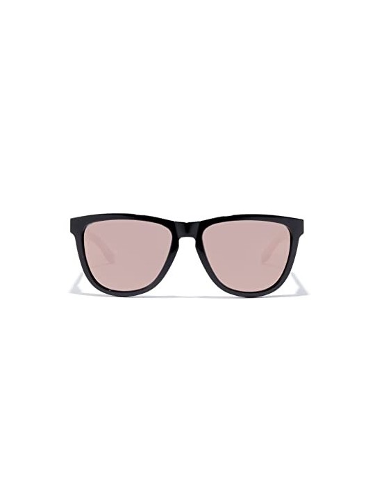 Hawkers ONE RAW polarized black rose gold sunglasses