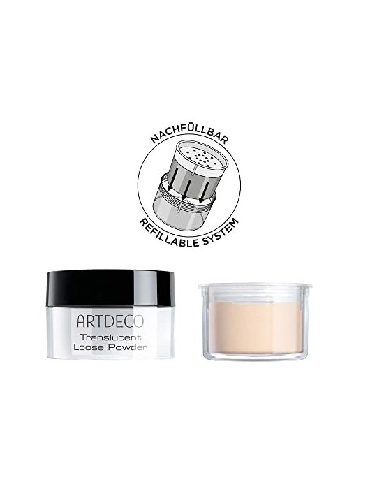 Artdeco Translucent Loose Powder 8g Numero 02 Translucent Light