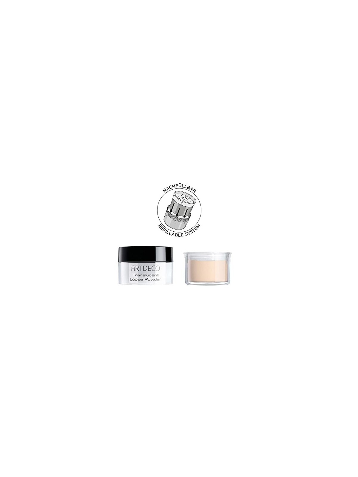 Artdeco Translucent Loose Powder 8g Numero 02 Translucent Light