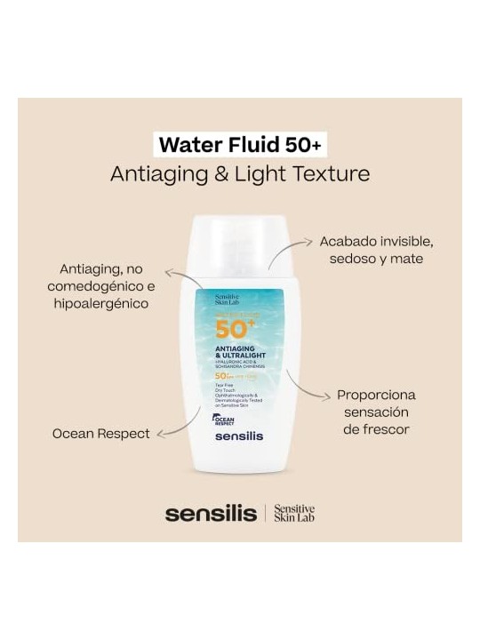 Sensilis Crema ANTIAGING e TEXTURE LEGGERA SPF50 40ml unisex