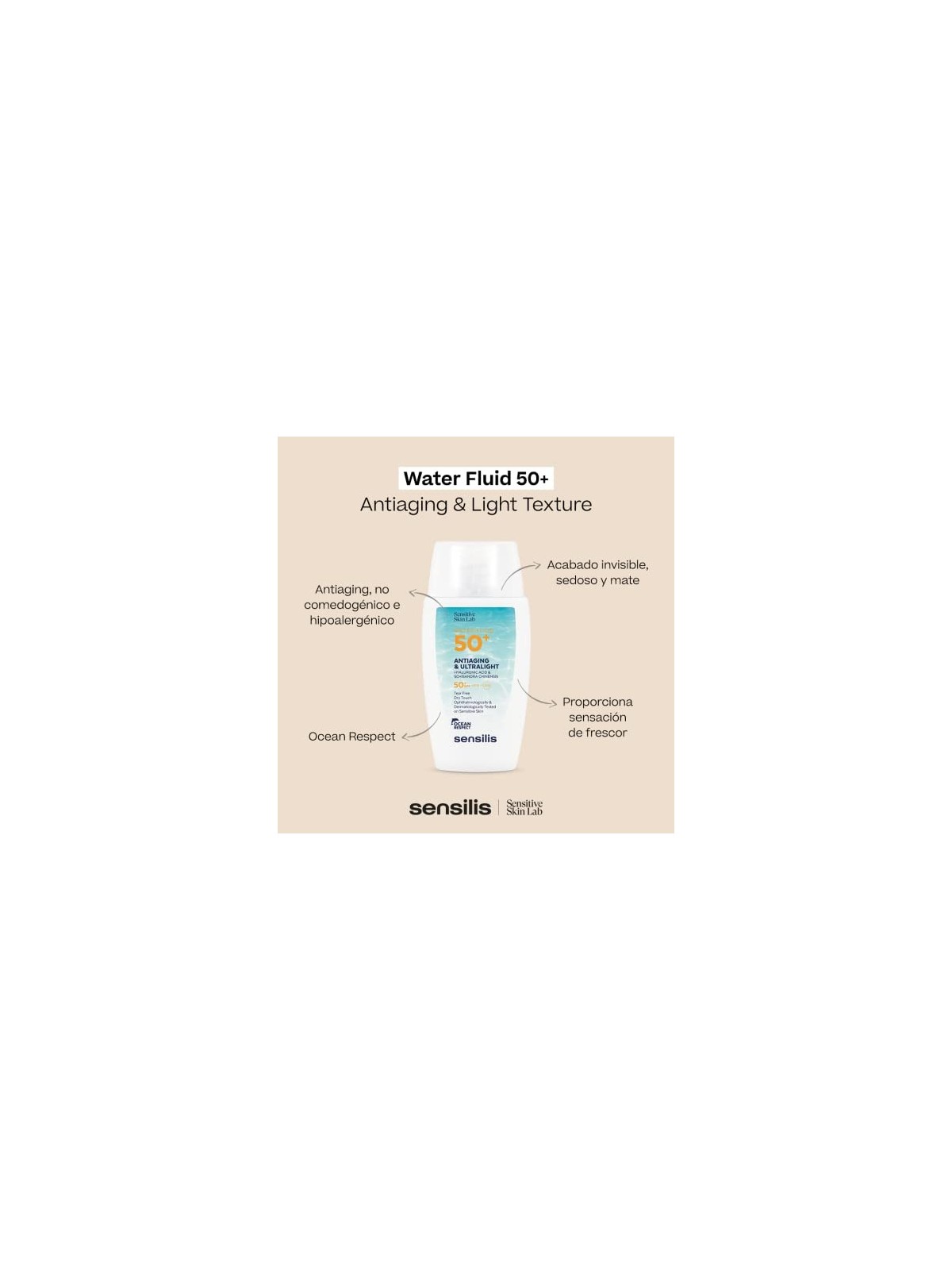 Sensilis Crema ANTIAGING e TEXTURE LEGGERA SPF50 40ml unisex