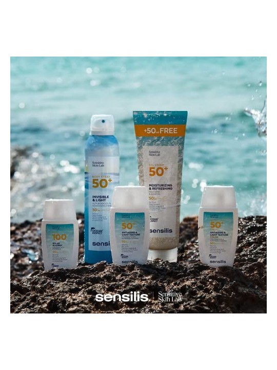 Sensilis Crema ANTIAGING e TEXTURE LEGGERA SPF50 40ml unisex
